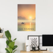 Ga vissen Reisposter Poster (Thuiskantoor)