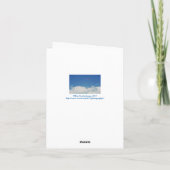 GA VLIEGEN MET EEN VLIEGER / HUMORISTISCHE B-DAY K KAART (Achterkant)