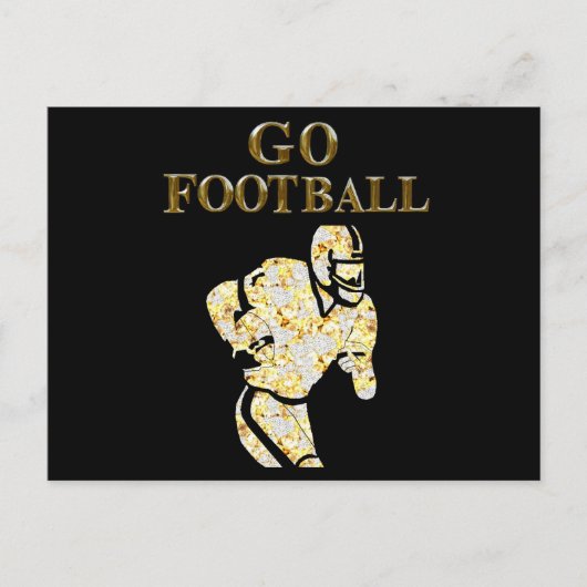 GA VOETBAL BRIEFKAART (Voorkant)