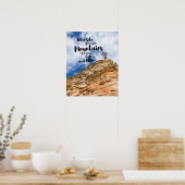 Ga voor een wandeling poster (Keuken)