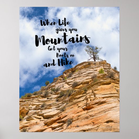 Ga voor een wandeling poster (Voorkant)