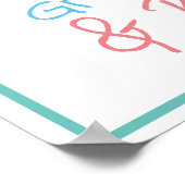 Ga voor- en uitpropageren, gemalen Succulenten Poster (Hoek)