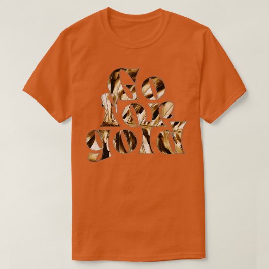 Ga voor goud t-shirt (Design voorkant)