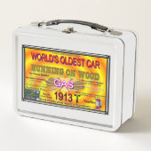Ga voor groene metalen lunchbox (Voorkant)