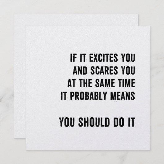 GA VOOR IT 5.25 x 5.25 kaart (Voorkant / Achterkant)