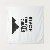 Ga voor je doelen en prestaties - n01 wandkleed (Voorkant (horizontaal))