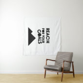 Ga voor je doelen en prestaties - n01 wandkleed (In Situ (horizontaal))