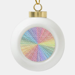 Ga voor je ziel! keramische bal ornament