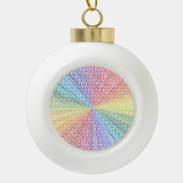 Ga voor je ziel! keramische bal ornament