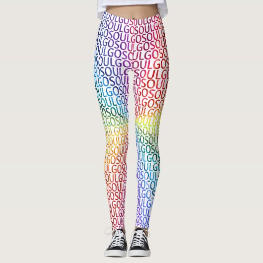 Ga voor je ziel! leggings (Voorkant)