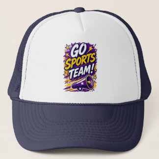 Ga voor Sportteam! Grappig Algemeen Team Trucker Pet