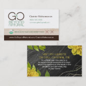 Ga voorbij Natuurlijke Visitekaartjes (Voorkant / Achterkant)