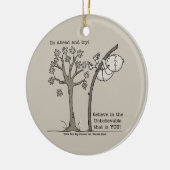 Ga vooruit en probeer het keramisch ornament (Links)