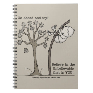 Ga vooruit en probeer het notitieboek