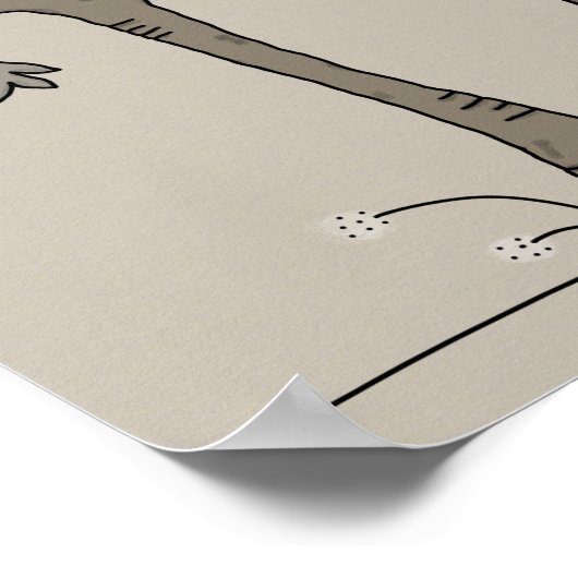 Ga vooruit en probeer het poster (Hoek)