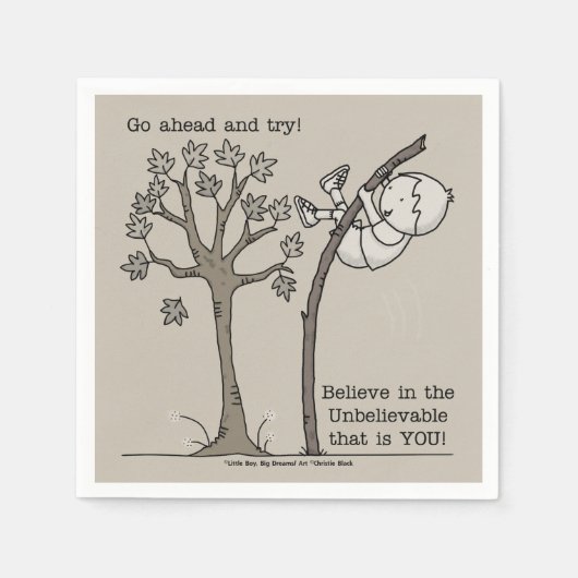 Ga vooruit en probeer het servet (Voorkant)