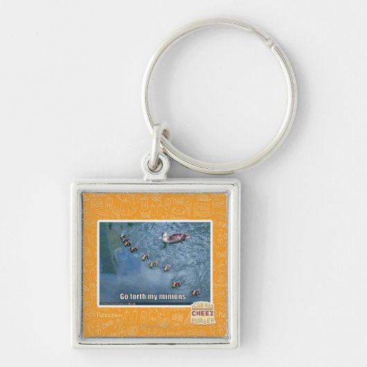 Ga vooruit mijn minions sleutelhanger (Voorkant)