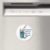 Ga vooruit, open een blik van Wormmagneet Magneet (Insitu (Vaatwasser))