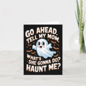 Ga vooruit, vertel het mijn moeder, wat gaat ze do kaart (Voorkant)