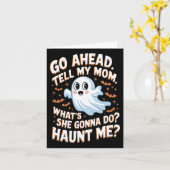 Ga vooruit, vertel het mijn moeder, wat gaat ze do kaart (Gele Bloem)