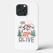 Ga waar je je het meest levendige inspiratie voelt Case-Mate iPhone case (Achterkant)