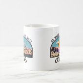 Ga waar je je het meeste leef voelt koffiemok (Center)