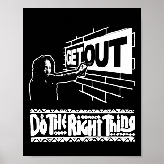Ga weg...267 Sticker Poster (Voorkant)