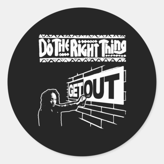 Ga weg...268 Sticker (Voorkant)
