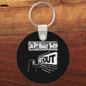 Ga weg...268 Sticker Sleutelhanger (Voorkant)