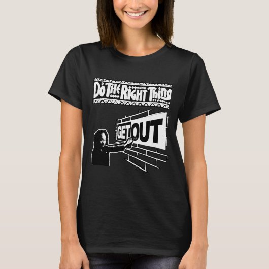 Ga weg...268 Sticker T-shirt (Voorkant)