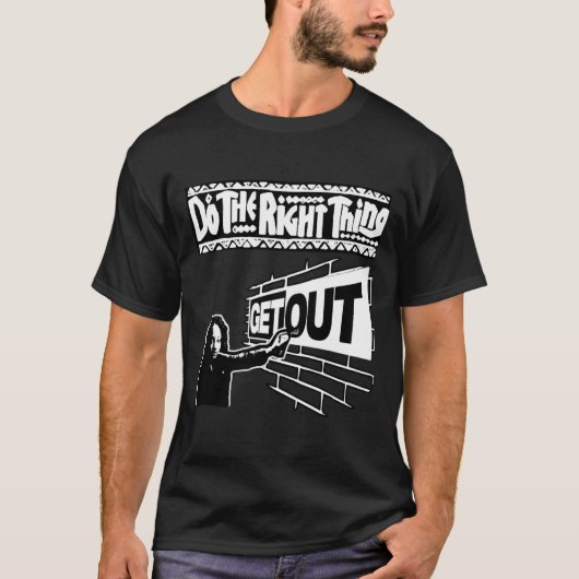 Ga weg...268 Sticker T-shirt (Voorkant)