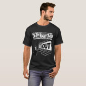 Ga weg...268 Sticker T-shirt (Voorkant volledig)