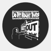 Ga weg...272 Sticker (Voorkant)