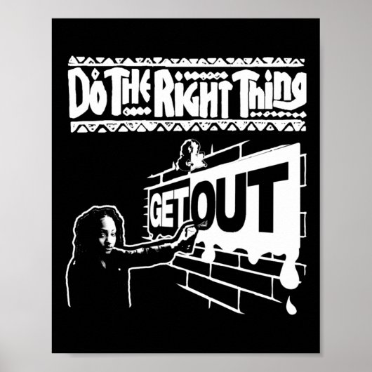 Ga weg...272 Sticker Poster (Voorkant)