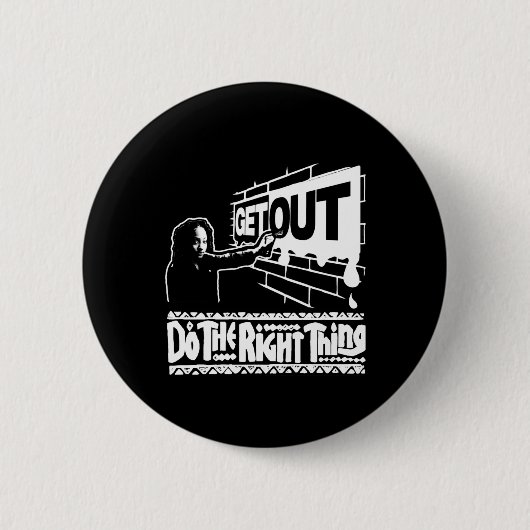 Ga weg...273 Sticker Ronde Button 5,7 Cm (Voorkant)
