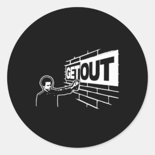 Ga weg...277 Sticker