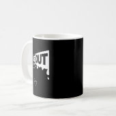 Ga weg...287 Sticker Koffiemok (Voorkant links)