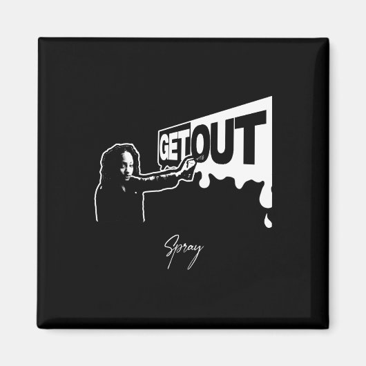 Ga weg...287 Sticker Magneet (Voorkant)