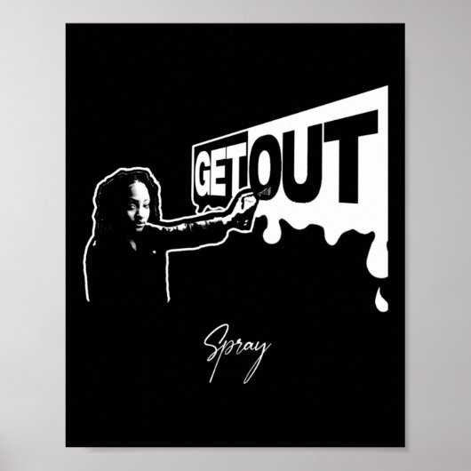 Ga weg...287 Sticker Poster (Voorkant)