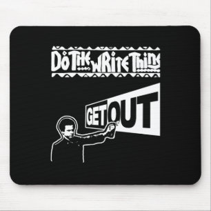 Ga weg...297 Sticker Muismat