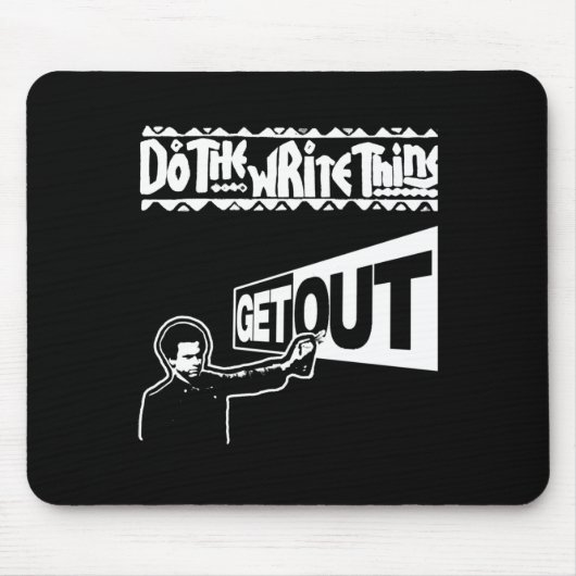 Ga weg...297 Sticker Muismat (Voorkant)