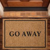 Ga weg Aangepaste Introvert Funny Doormat Deurmat