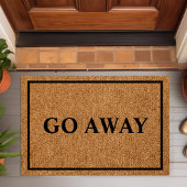 Ga weg Aangepaste Introvert Funny Doormat Deurmat