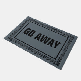 Ga weg Deurklep Deurmat