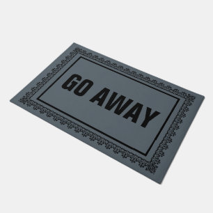 Ga weg Deurklep Deurmat