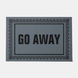 Ga weg Deurklep Deurmat