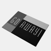 Ga weg! Deurmassa Deurmat (Schuin)