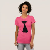 Ga Weg Gemene Kat T-shirt (Voorkant volledig)