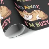 Ga weg, ik ben bezig cadeaupapier (Rol Hoek)