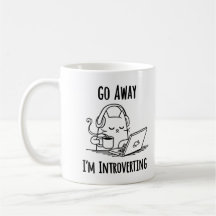 Ga weg ik ben introvert Mok